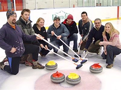 Laland lab curling team